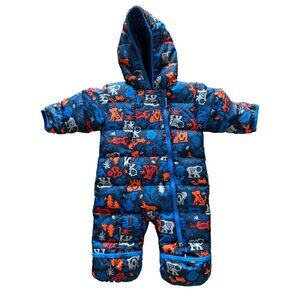 Columbia Kids Puffer Jacket - Blue and Orange